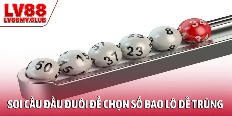 Soi cầu đầu đuôi để chọn con số bao lô dễ trúng nhất